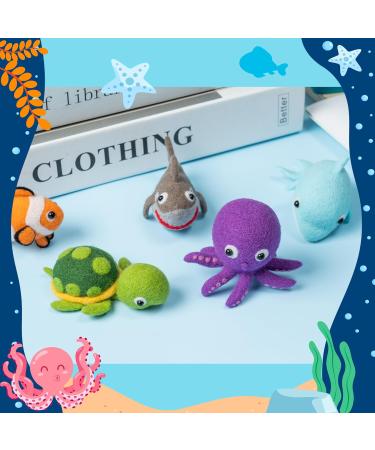 25PCS Sea Animal Needle Felting Starter Kit - DIY Crafts for Kids | WATINC Felt Tools & Accessories - Buy Online on GoSupps.com