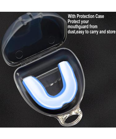 Zeukets Sport Mouthguard - 4 Piece Sports Tooth Protection with Portable Hygiene Box for Boxing Rugby Martial Arts & More - Adult & Kids - Buy Online on GoSupps.com