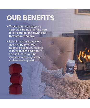 Charlotte's Web Stress Support Mushroom Gummies w/Reishi Ashwagandha Rhodiola Rosea Supplement Natural Supplement Strawberry-Flavored Ashwagandha Gummies (30 Servings) - Buy Online on GoSupps.com