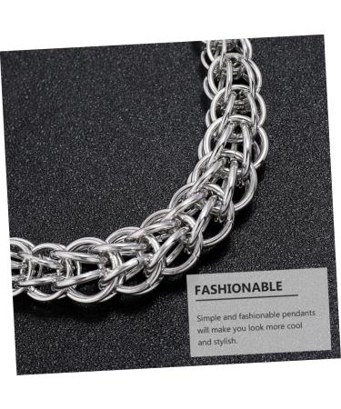 COLLBATH 1pc Hip Hop Clavicle Chain Men's Necklaces Men Chain Necklaces Fashion Necklace Personality Decorate - Buy Online on GoSupps.com