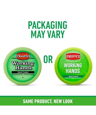 O'Keeffe's Working Hands Hand Cream - 96g (6 Pack) | Ultra Moisturizing Protects & Heals Extremely Dry Cracked Hands - Buy Online on GoSupps.com