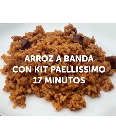  Paellissimo Paellissimo Ready-to-use dish for "Arroz a Banda" a traditional fish paella mix with paella rice paella spice and fish stock | Prepared rice dishes from a Michelin-starred chef | 2 - Buy Online on GoSupps.com