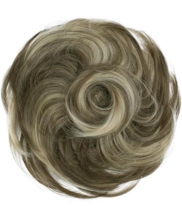 CAISHA by PRETTYSHOP Synthetic Hair Scrunchie Updo | Brown Blond Mix | Slightly Wavy | G38B #12H88 - Buy Online on GoSupps.com