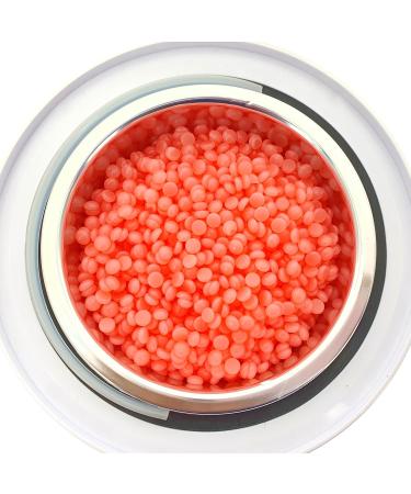 Dermawax Crystal Orange Hypoallergenic Wax Beads - Ideal for Brazilian Full Body Face & Arms Hair Removal | 800g - Buy Online on GoSupps.com
