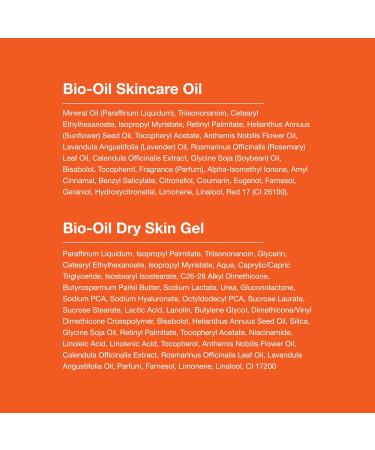 Bio-Oil Travel Skincare Bundle for Scars Stretch Marks and Dry Skin Includes Skin Care Oil (2 oz) and Dry Skin Gel (1.7 oz) - Buy Online on GoSupps.com