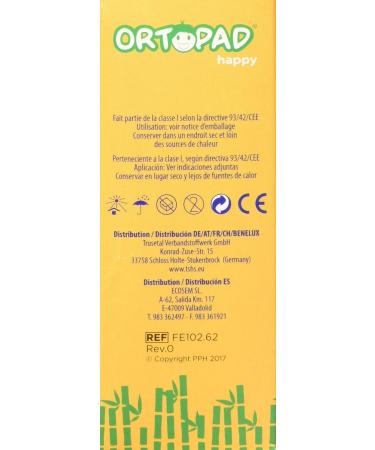 Parche Ocular Ortopad Happy Dibujo 20U - Buy Online on GoSupps.com