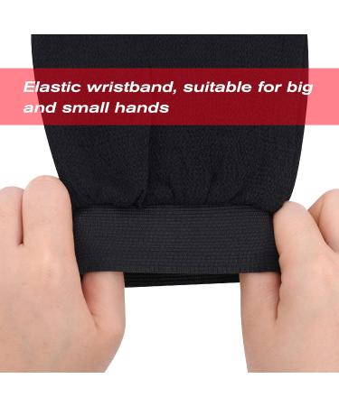 XINRUI Exfoliating Gloves - 4 Pack Shower Scrub Mitts for Men & Women | Deep Body Bath Scrubber & Dead Skin Remover | Spa Brush & Soap Exfoliator (Black - Buy Online on GoSupps.com