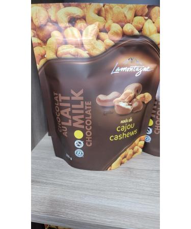 Exquisite Lamontagne Milk Chocolate Caffe latte - Coffee latte - Almonds 500g | Gourmet Snack Delight - Peanut Free - Gluten Free - Buy Online on GoSupps.com