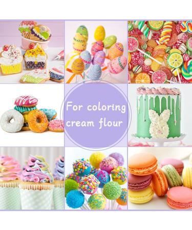 JIUPIN Oil Based Food Coloring for Chocolates Perfect for cake decorating Cream Meringue Chocolate Cake batter Cookies or other craft DIY 9 colors 20ML per bottle. - Buy Online on GoSupps.com