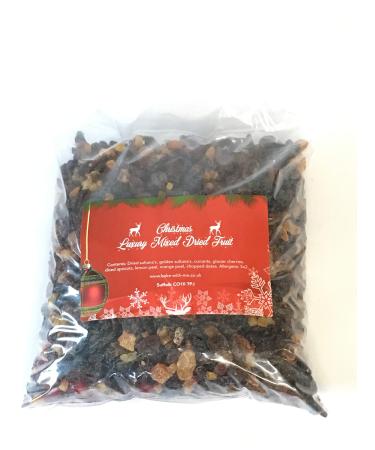 Luxury Mixed Fruit 1.9kg for Baking Fruit Cakes Christmas Cakes and Puddings.