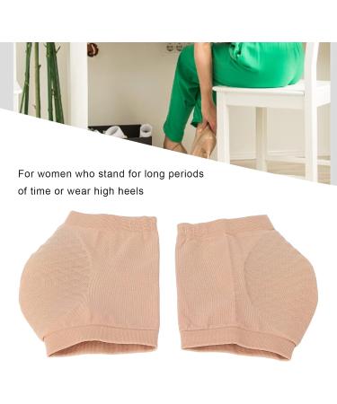 Toeless Heel Repair Socks Breathable Anti Cracking Comfortable Skin Friendly Heel Socks for Wearing High Heel Shoes for Prolonged Standing - Buy Online on GoSupps.com