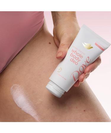 Dove Whole Body Deodorant Aluminum Free pH Balancing Cream Raspberry & Rose for 72h Odor Control 2.5 Oz - Buy Online on GoSupps.com
