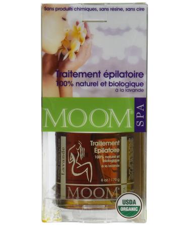 Moom Moom Organic Hair Removal Kit with Lavender - 1 Kit