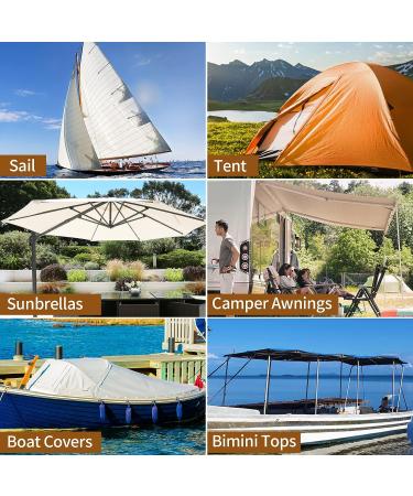 Ultrastrong Fabric Repair Tape | Waterproof & Weather Resistant | 16.4ft x 3.15in | Ideal for Tent, Camper, RV, Boat Covers & More - Buy Online on GoSupps.com