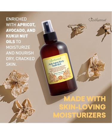 Just Nutritive Anti-Aging Body Treatment | Moisturizer for Youthful Skin | Body Oil with Anti-Aging Benefits - 8 Fl Oz - Buy Online on GoSupps.com