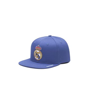 Fan Ink Limited Adult Unisex International Soccer Real Madrid Basic Snapback Hat, Team Color, One Size