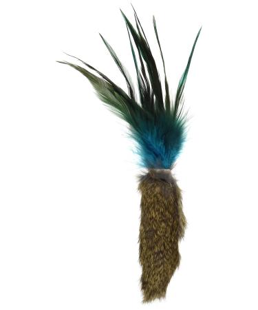 GoCat Da Fur Thing Cat Toy, Rabbit Fur and Feather Toy Stuffed with Catnip