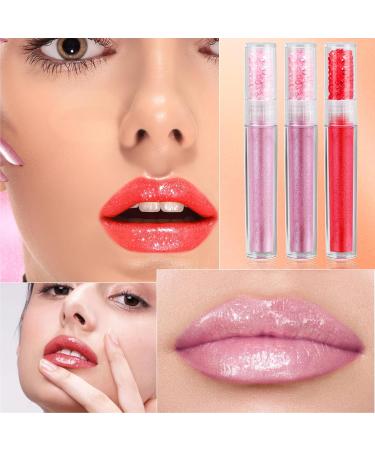 Lucoss 6 Colors Glitter Liquid Lipsticks Gift Set Waterproof Moisturizing Metallic Lip Gloss for Women & Girls Shimmering Glitter Finish - Buy Online on GoSupps.com