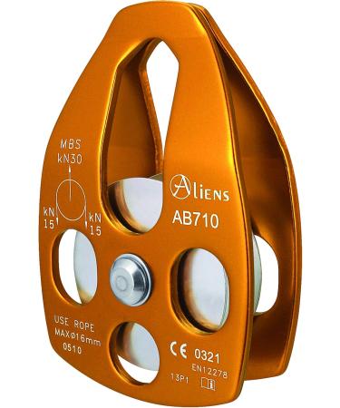 Buy ALIENS Big Pulley (30kN) Black - High-Performance Hoisting Gear for Global Adventurers - Buy Online on GoSupps.com