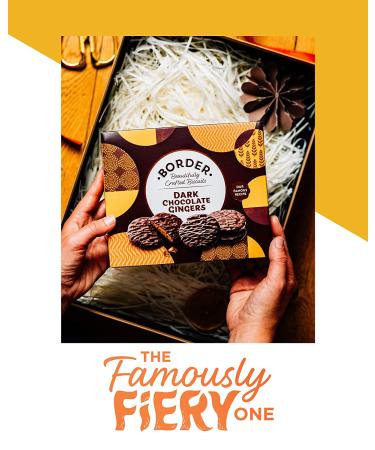 Border Dark Chocolate Gingers 255g (2 Pack) | Authentic UK Recipe - Buy Online on GoSupps.com