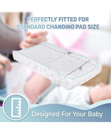Bamboo Rayon Waterproof Changing Pad Liners (3-Pack) | 15 x 29 Inch | Extra Absorbent & Hypoallergenic - Buy Online on GoSupps.com