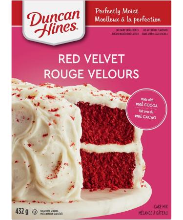 Duncan Hines Signature Cake Mix Red Velvet 432 grams - Buy Online on GoSupps.com