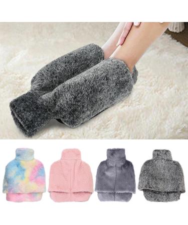 Foot Warmer | Heated Hot Water Bottle for Pain Relief & Relaxation | Non-Slip Plush Cover | Perfect for Winter Warmth | Shop Internationally - Buy Online on GoSupps.com