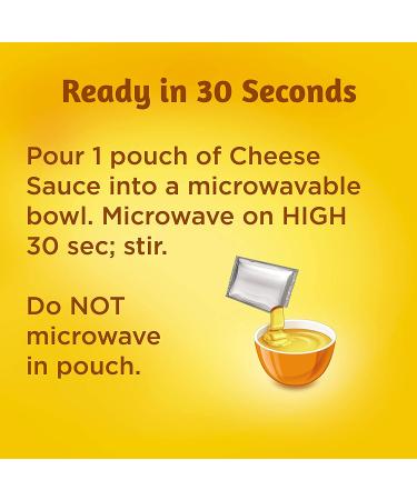 Velveeta Original Melting Cheese Sauce Pouches (3x12 oz) - Deliciously Creamy Cheese for Easy Melting - Buy Online on GoSupps.com