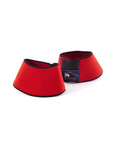 Gee Tac Neoprene Over Reach Brushing Boots Extra Full RED
