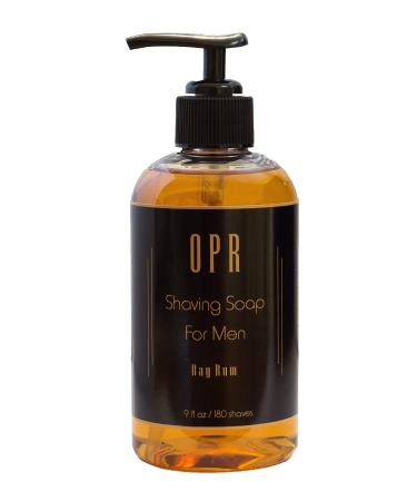 OPR's Bayrum Shave Soap is a Foam-Free Shaving Cream for Men that Gives Superior Lubrication, Leaves Skin Smooth, Smells Great, and Provides Up To 180 Shaves, No Shaving Soap Bowl or Mug Needed