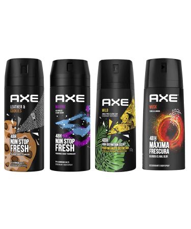 AXE Body Spray Deodorant Antiperspirant Variety Pack - 12 x 150ml/5.07oz - Buy Online on GoSupps.com