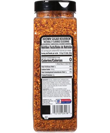 McCormick Grill Mates Brown Sugar Bourbon Seasoning 27 oz - Molasses, Red Bell Peppers - Versatile Blend for Steak, Poultry, Vegetables - Buy Online on GoSupps.com