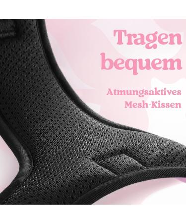 Rabbitgoo Adjustable Anti-Pull Dog Harness for Large Dogs - Soft Padded Reflective Chest Harness in Pink XL (1 Pack) - No Choke Design Perfect for Daily Walks - Buy Online on GoSupps.com