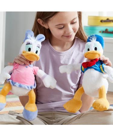 Disney Store Daisy Duck Small Soft Toy for Kids - 30cm Cuddly Character with Embroidered Details - Squishy Bean Bag Tummy - Ages 0 - Buy Online on GoSupps.com