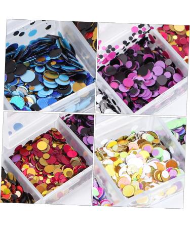 Healeved Nail Art Accessories Ultra-Thin Glitter Sequins & Crown Bow Clips for Stunning Nail Designs | Assorted Colors & Stainless Steel Stickers - Buy Online on GoSupps.com