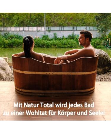Natur Total Basenbad Plus 1500g XL - Alkaline Bath Salt for Detox & Deacidification | Full Bath & Foot Bath Essentials - Buy Online on GoSupps.com