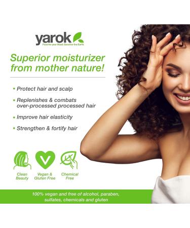 Yarok Feed Your Sunshine Organic Sun Repair Hair Serum - 100% Vegan Moisturize & Protect Hair from Sun & Pool Damage - Gluten Sulfate Paraben & Cruelty Free - 1oz - Buy Online on GoSupps.com