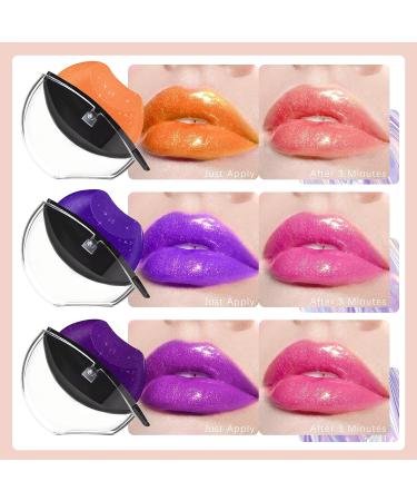 NewBang Lazy Lipstick - 3 Colors Magic Color Changing Waterproof Lipstick - Long Lasting & Moisturizing - Non-Stick Cup Formula - Fade-Resistant - 3.06 Ounce (Pack of 1) - Buy Online on GoSupps.com