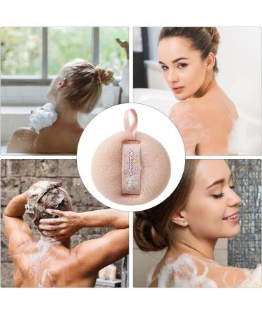 Bath Sponge Soft Exfoliator Shower Body Wash Scrub 11/14cm Foam Loofah Sponge FPM Loofah Sponge for Extra Foaming Bathing Sponges for Shower for Adults & Childrens Pink - Buy Online on GoSupps.com