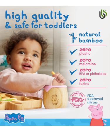 Peppa Pig X Baby and Toddler Sippy Cup - 150ml Eco-Friendly Dinky Cup with Silicone Drip Rim - Ideal Toddler Transition Cup - Buy Online on GoSupps.com