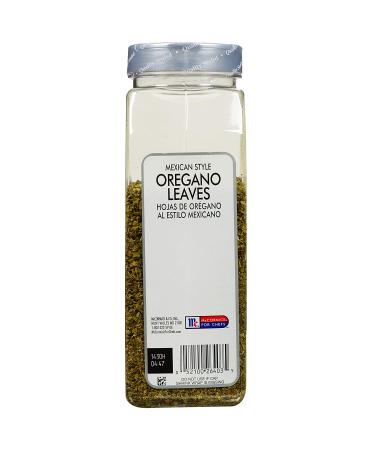 McCormick Culinary Mexican Style Oregano Leaves 5 oz - Premium Dried Herb for Tomato and Southwestern Dishes - Ideal for Grilled Meats - 5 Ounce Container - Buy Online on GoSupps.com