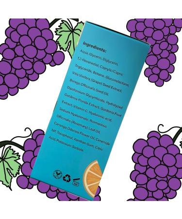 Premium Vitamin C Serum & Hyaluronic Acid - Anti-Aging Hydrating Moisturizer for Fine Lines & Acne Scars - Cruelty-Free Cosmetics - Buy Online on GoSupps.com