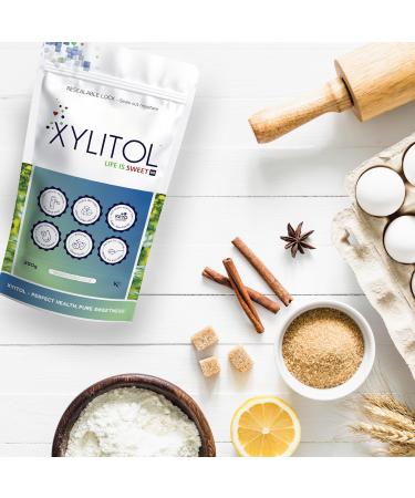 Xylitol 100% Natural Sugar Alternative Sweetener 250g - Buy Online on GoSupps.com