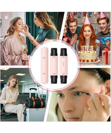 Qzdtue Winged Eyeliner Stamp Waterproof Makeup Cosmetics Portable Magnetic Makeup Pen Stencil for Women Girls Teens Woman Dating Business Work Sports Special Occasions Black - Buy Online on GoSupps.com