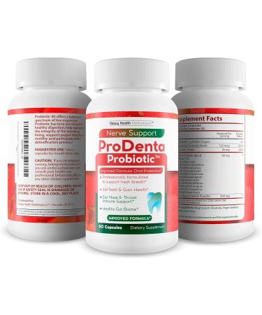 ProDenta Probiotic - Our Best Dental Mouth Probiotics for Bad Breath Teeth & Gum Health - Experience Great Oral Health Oral Probiotics Best Super Teeth Probiotic Prodentim Advanced Oral Probiotics - Buy Online on GoSupps.com