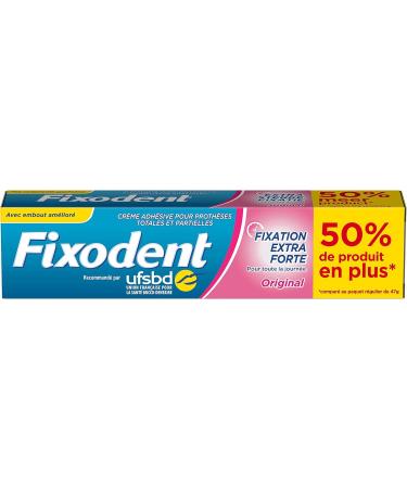 Fixodent Original Denture Adhesive Cream - 70.5 g | Long-Lasting Hold for Secure Use Worldwide - Buy Online on GoSupps.com