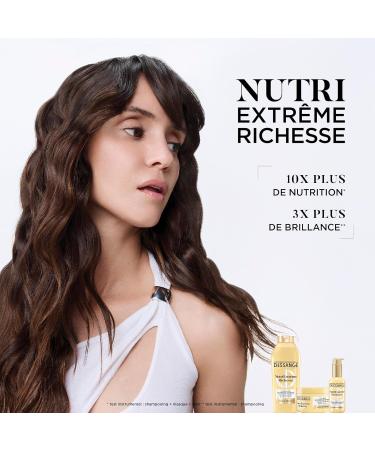 DESSANGE - Masque Cheveux Nutrition Intense Nutri-Extr me Richesse - Formule Enrichie En Peptides & Huile De Lin - Douceur & clat - Cheveux Tr s Secs - 280ml 280mL Masque - Buy Online on GoSupps.com