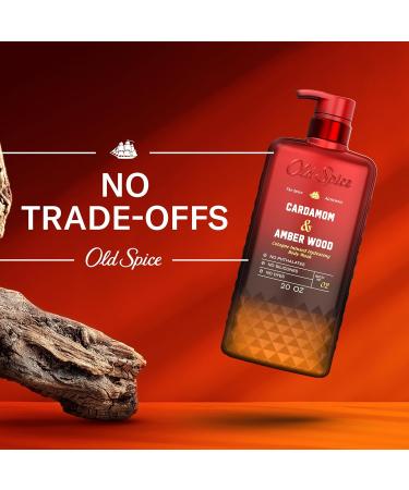 Old Spice Body Wash for Men The Spice Alchemist Collection 24/7 Cologne Infused Hydration No Trade Off Formula Free of Phthalates Silicones & Dyes Cardamom + Amber Wood Scent 20 oz - Buy Online on GoSupps.com