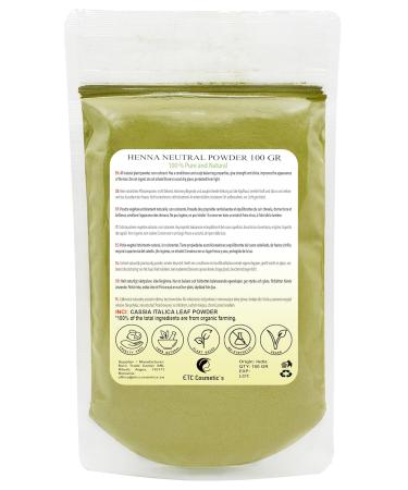 Buy Cassia Obovata Powder (Neutral Henna) - 100g | Natural Hair Conditioner Strength & Shine Boost Scalp Care - Buy Online on GoSupps.com