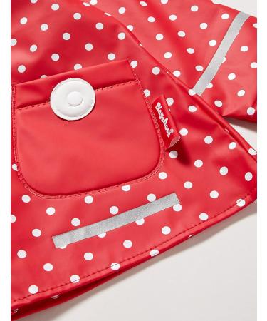 Playshoes Unisex Kid's Red Dots Raincoat - Size 86 | Windproof & Waterproof - Buy Online on GoSupps.com